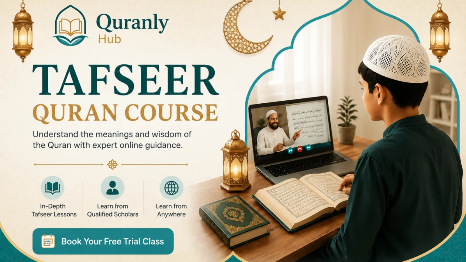Tafseer-ul-Quran online class studying verse meaning and context