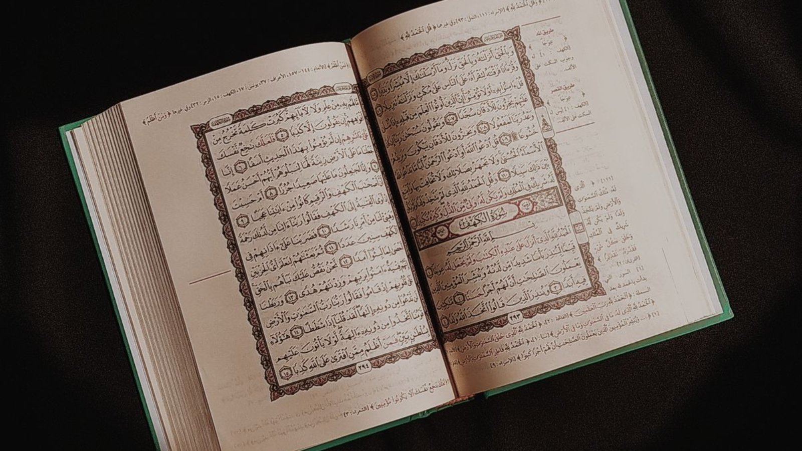 Open Quran pages, the foundation of every QuranlyHub lesson