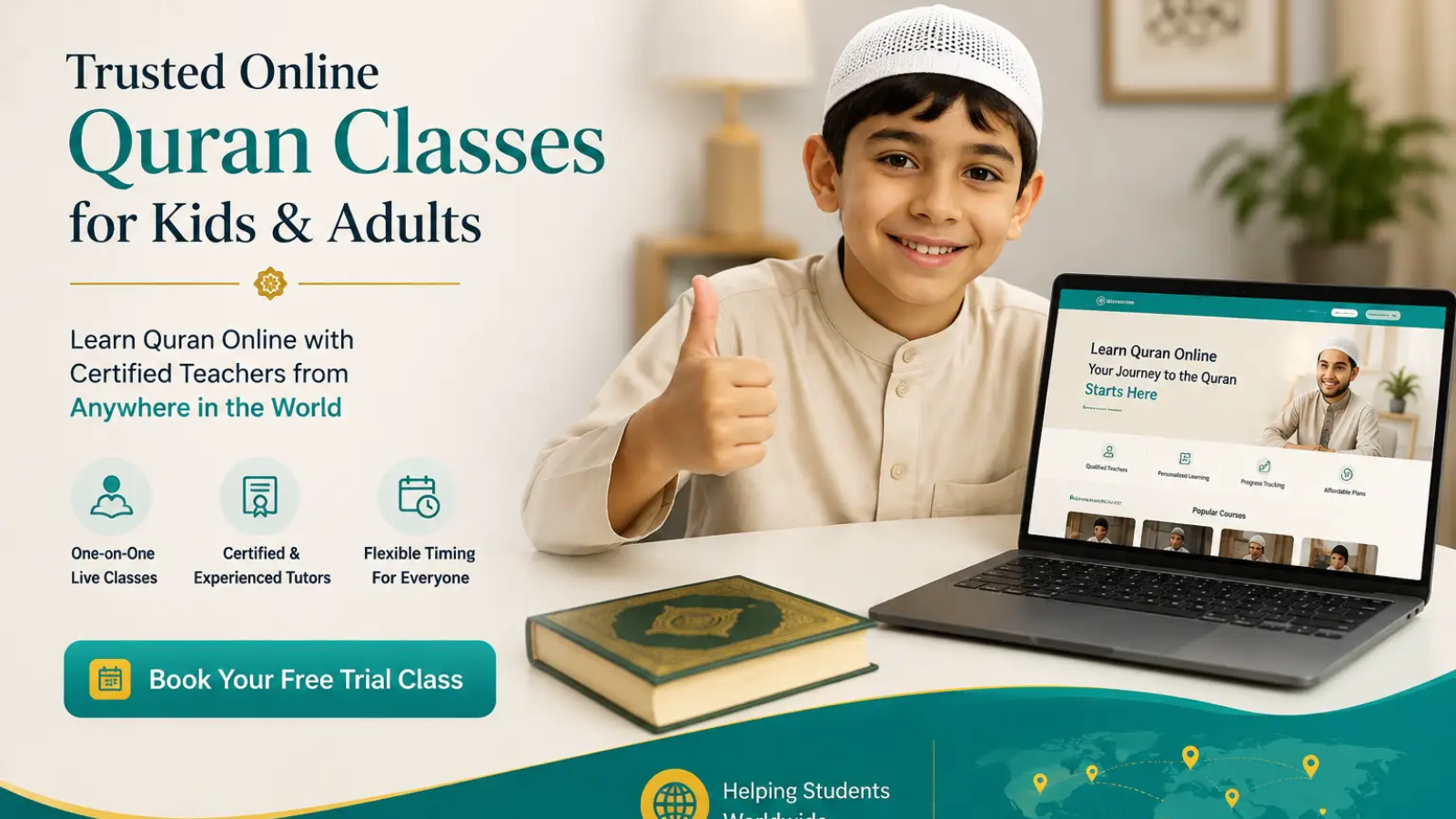 QuranlyHub, a trusted online Quran academy helping students worldwide