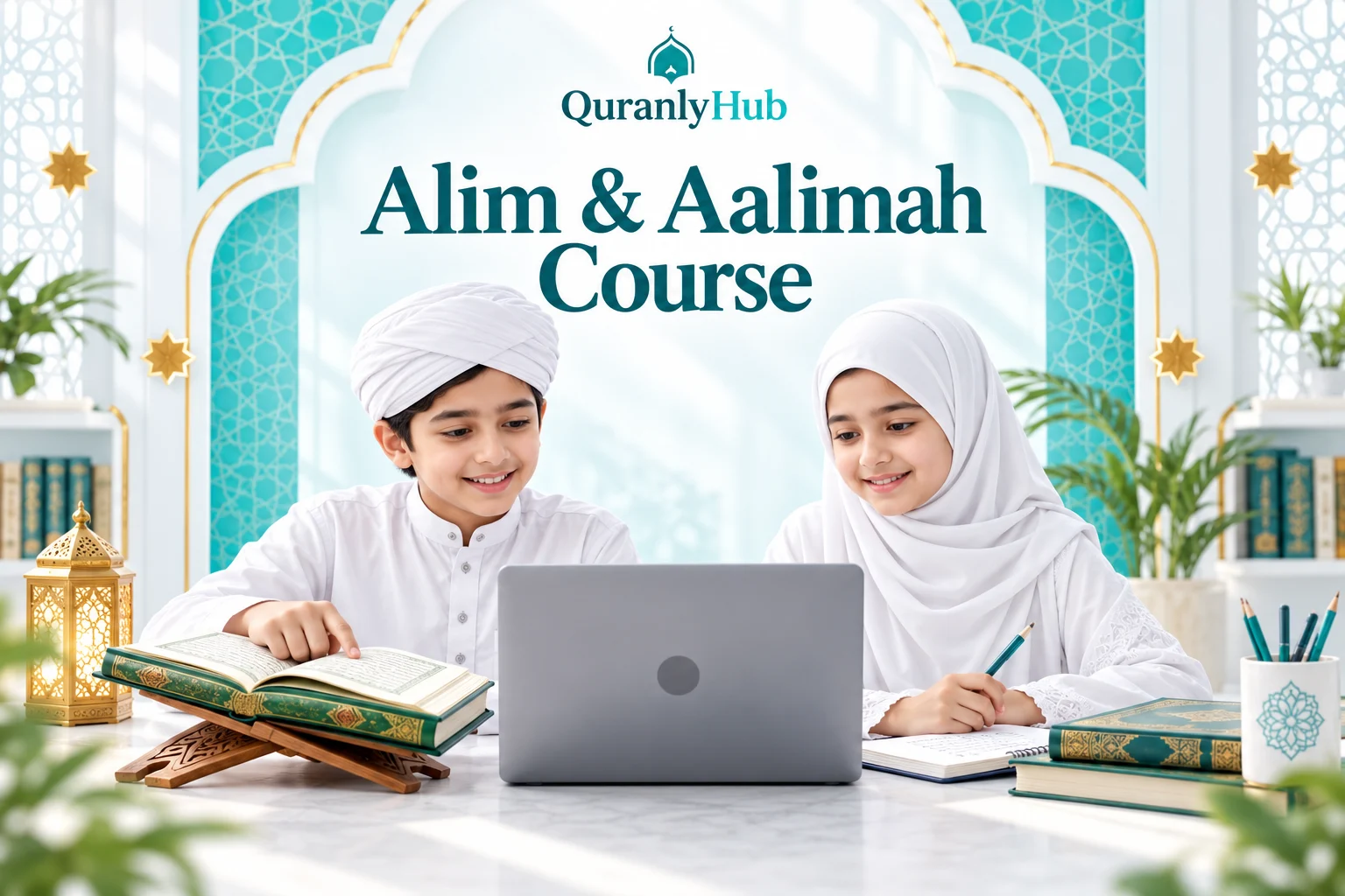 Alim and Aalimah course illustration