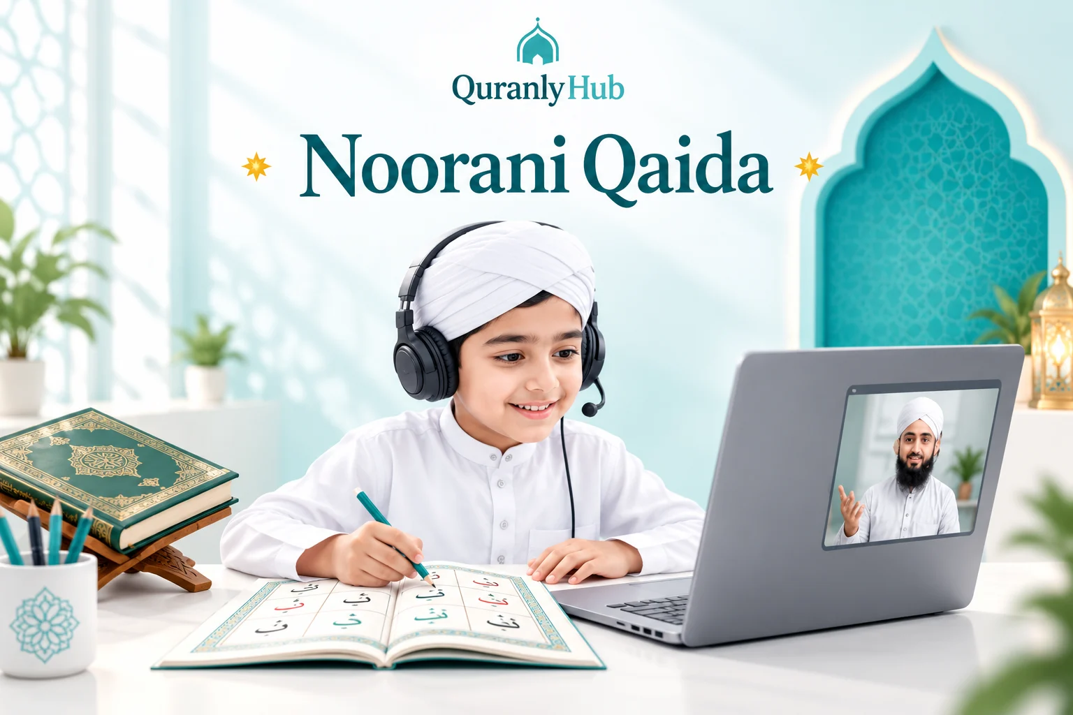 Noorani Qaida course illustration